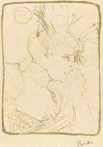 Busto di Mlle. Marcelle Lender da Henri de Toulouse Lautrec