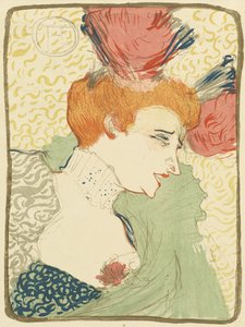Busto di Mlle. Marcelle Lender (Mlle Marcelle Lender, un busto) da Henri de Toulouse Lautrec