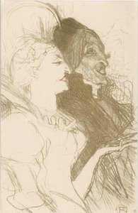 Carnevale, 1894 da Henri de Toulouse Lautrec