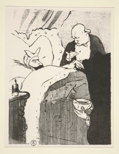 Carnot malato! da Henri de Toulouse Lautrec