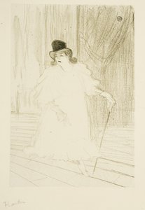 Cecy Loftus, 1895 da Henri de Toulouse Lautrec
