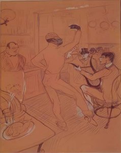 Cioccolato danzante da Henri de Toulouse Lautrec