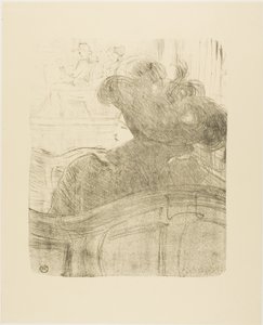 Cléo de Mérode, da Tredici Litografie da Henri de Toulouse Lautrec