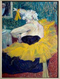 Clownessa Cha-U-Kao, artista al Moulin Rouge da Henri de Toulouse Lautrec