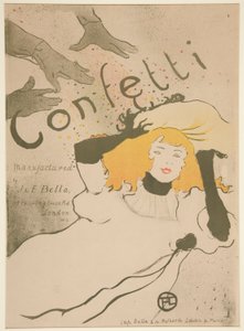 Confetti da Henri de Toulouse Lautrec