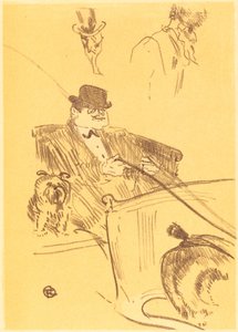 Copertina per "La tribù di Isodore" da Henri de Toulouse Lautrec