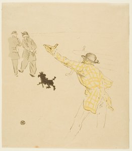 Copertina per Le Fardeau de la Liberté da Henri de Toulouse Lautrec