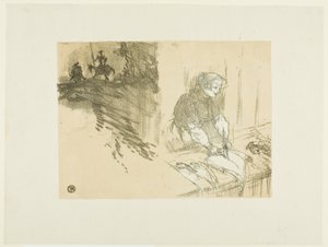 Copertina per Les Courtes Joies da Henri de Toulouse Lautrec