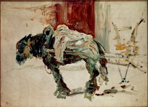 Cavallo da tiro a Celeyran da Henri de Toulouse Lautrec