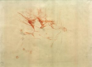 Il sonno da Henri de Toulouse Lautrec