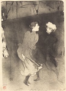 Prova generale alle Folies-Bergère, 1893 da Henri de Toulouse Lautrec