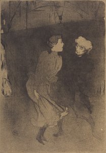 Prova generale al Folies-Bergère (Répétition générale aux Folies-Bergère) da Henri de Toulouse Lautrec