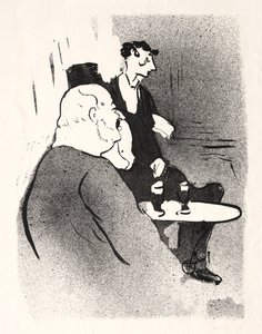 Ducarre agli ambasciatori da Henri de Toulouse Lautrec