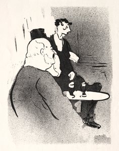 Ducarre agli ambasciatori, 1893 da Henri de Toulouse Lautrec