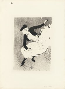 Edmée Lescot, da Le Café-Concert da Henri de Toulouse Lautrec