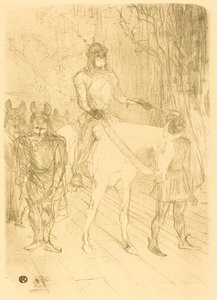Entrata di Brasseur in "Chilperic" da Henri de Toulouse Lautrec