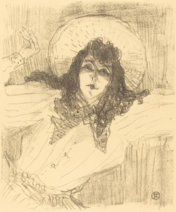 Eva Lavallière da Henri de Toulouse Lautrec