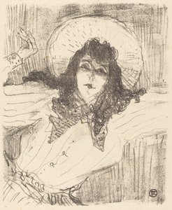 Eva Lavallière da Henri de Toulouse Lautrec