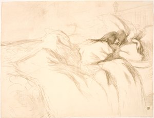 Donna sdraiata, Risveglio