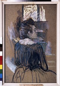 Donna alla finestra da Henri de Toulouse Lautrec