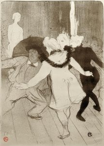 Folies Bergère, Le pudicizie di Monsieur Prudhomme da Henri de Toulouse Lautrec