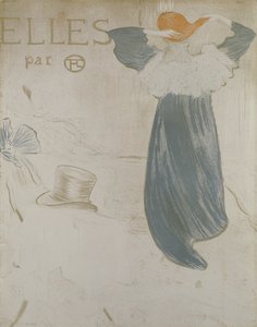 Frontespizio per "Elles", 1896 da Henri de Toulouse Lautrec