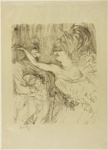 Guy e Mealy, in "Parigi che cammina" da Henri de Toulouse Lautrec