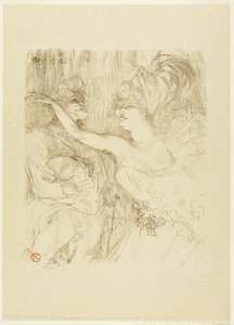 Guy e Mealy, in "Paris qui Marche da Henri de Toulouse Lautrec