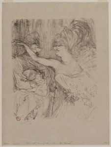Guy e Mealy, in Paris qui Marche, 1898 da Henri de Toulouse Lautrec