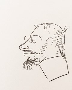 Henri Toulouse-Lautrec. Autoritratto. da Henri de Toulouse Lautrec