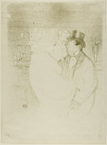 Ida Heath al Bar da Henri de Toulouse Lautrec