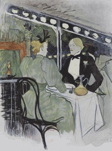 Illustrazione da Le Plaisir à Paris da Henri de Toulouse Lautrec