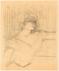 In "La glu" da Henri de Toulouse Lautrec