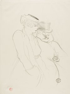 Nei loro quaranta da Henri de Toulouse Lautrec