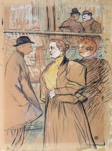 Al Moulin Rouge, XIX secolo da Henri de Toulouse Lautrec