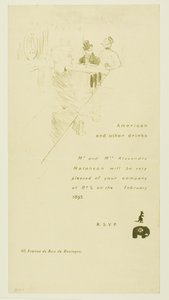Invito per i coniugi Alexandre Natanson