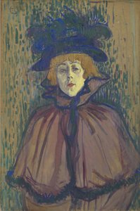 Jane Avril, 1891-92 da Henri de Toulouse Lautrec