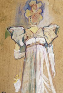 Jane Avril, 1893 da Henri de Toulouse Lautrec