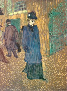 Jane Avril lascia il Moulin Rouge, 1892