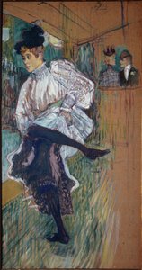 Jane Avril che danza da Henri de Toulouse Lautrec