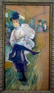 Jane Avril che balla