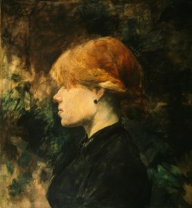 Giovane donna dai capelli rossi (La rossa)