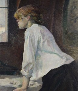 La Blanchisseuse, 1886-1887 da Henri de Toulouse Lautrec
