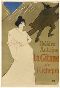 La Gitana da Henri de Toulouse Lautrec
