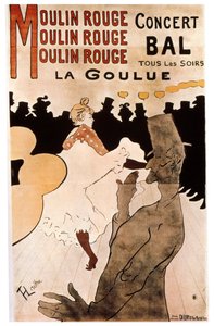 La Goulue al Moulin Rouge, 1892