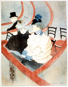 La Grande Loge, 1896-1897 da Henri de Toulouse Lautrec