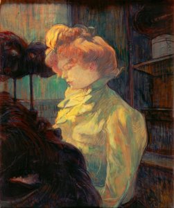 La modista (Mademoiselle Louise Blouet) da Henri de Toulouse Lautrec