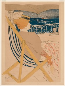La passeggera del 54 da Henri de Toulouse Lautrec