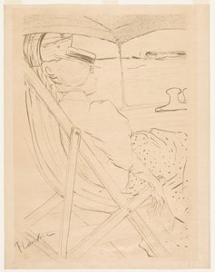 La Passagère du 54, 1896 da Henri de Toulouse Lautrec