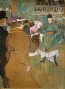La quadriglia al Moulin-Rouge da Henri de Toulouse Lautrec